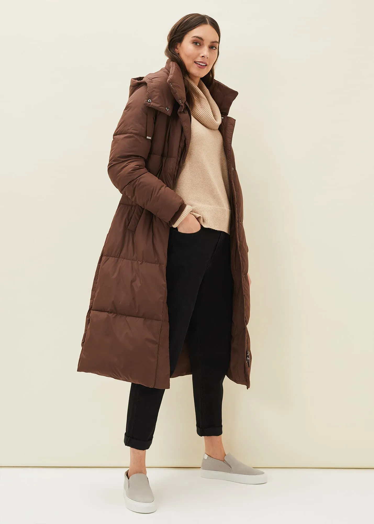 Shona Midi Quilted Puffer Coat