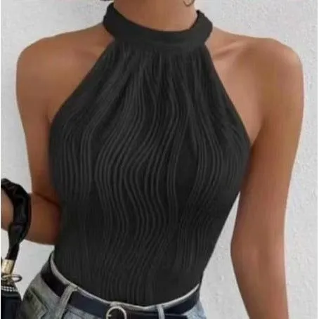 Sleeveless Turtleneck Bodysuit