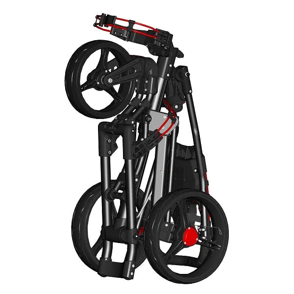 Spin It Golf Easy Drive 3-Wheel Push Cart