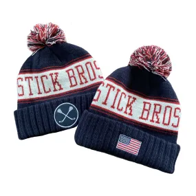 Stick Bros knit hat USA.