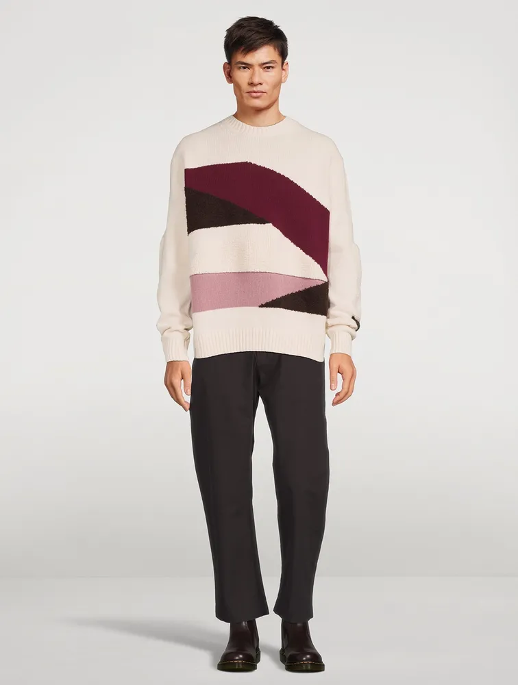 STUDIO NICHOLSON Palme Wool Sweater