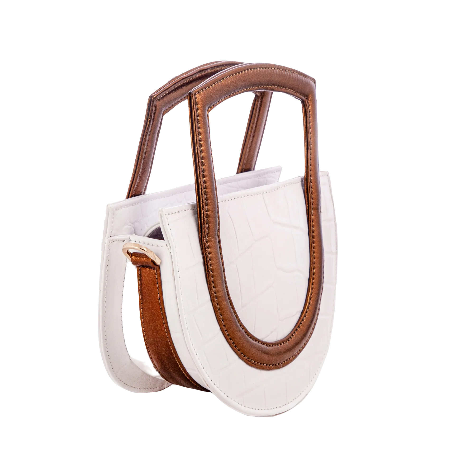 Sukoon - White - Top Handle bag