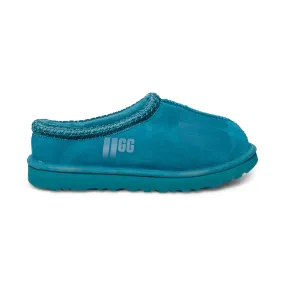 Teal Slippers for Men - UGG Tasman Scatter Graphic