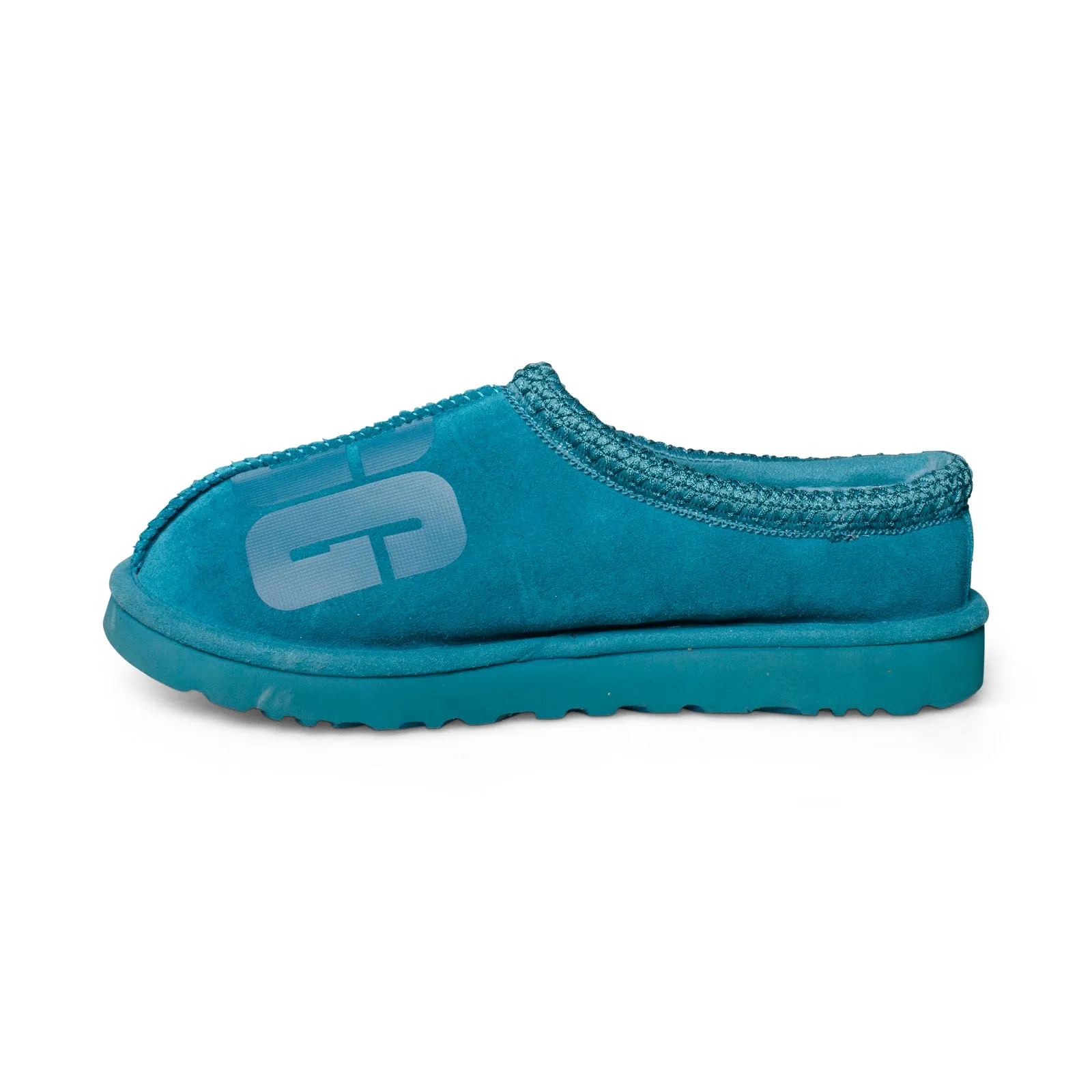 Teal Slippers for Men - UGG Tasman Scatter Graphic