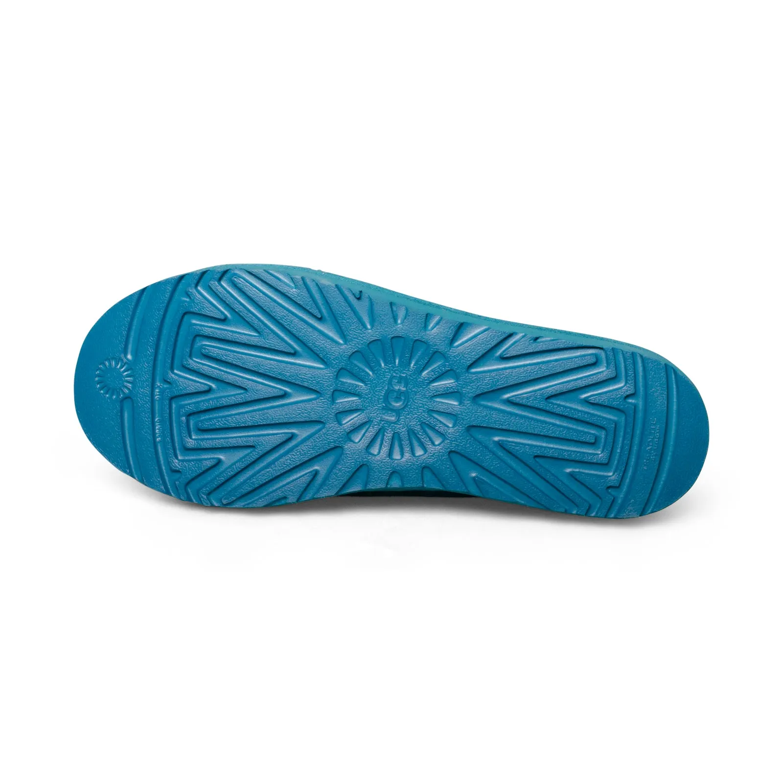 Teal Slippers for Men - UGG Tasman Scatter Graphic