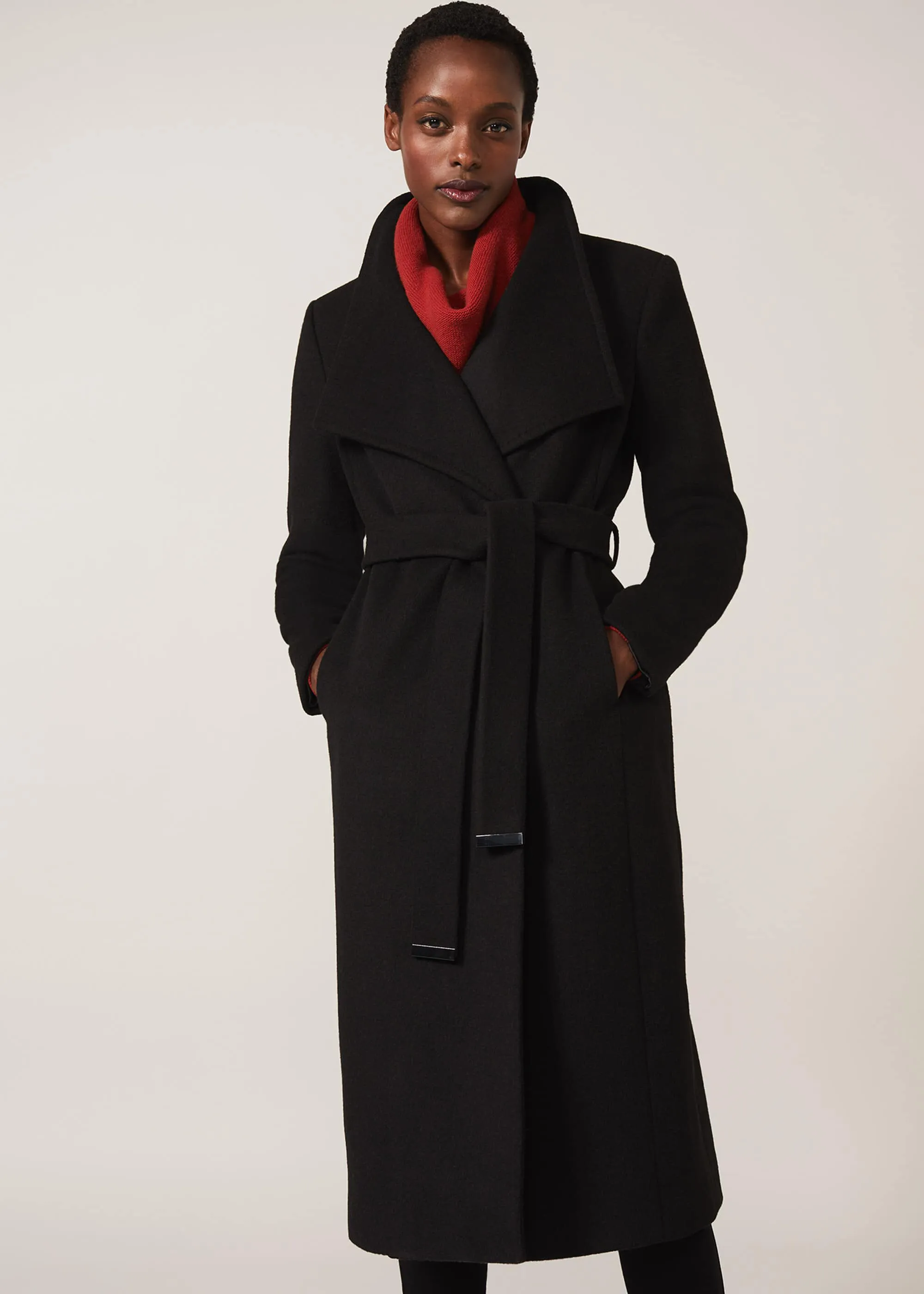 Thea Wool Trench Coat