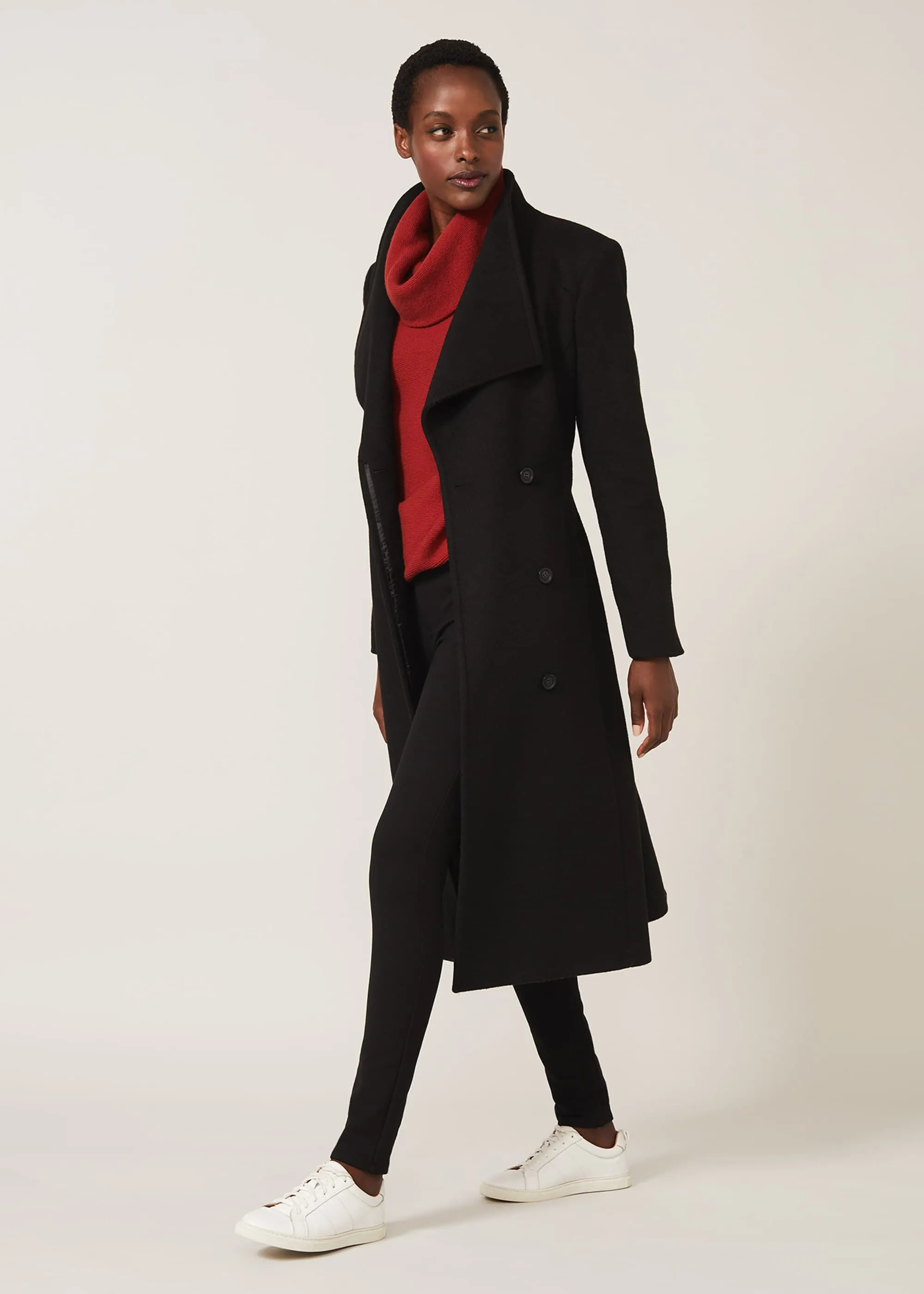 Thea Wool Trench Coat