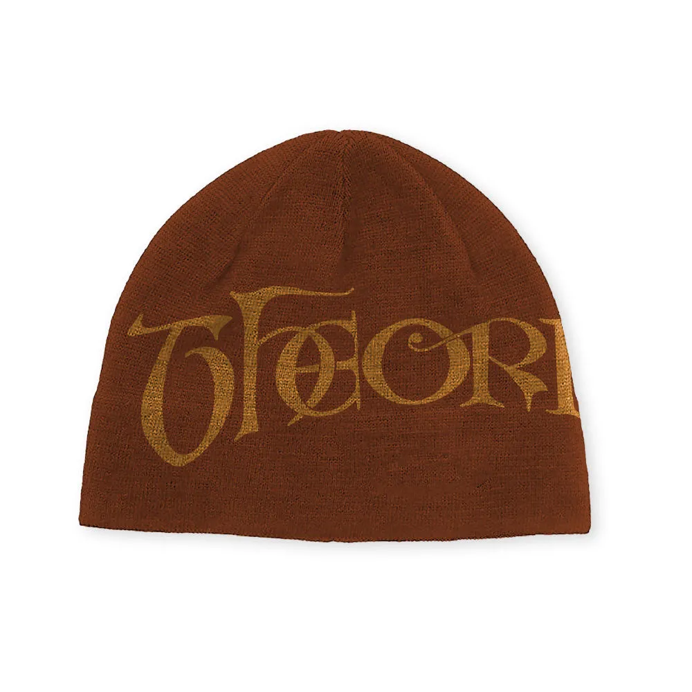 Theories Jaquard Knit Beanie Burnt Orange