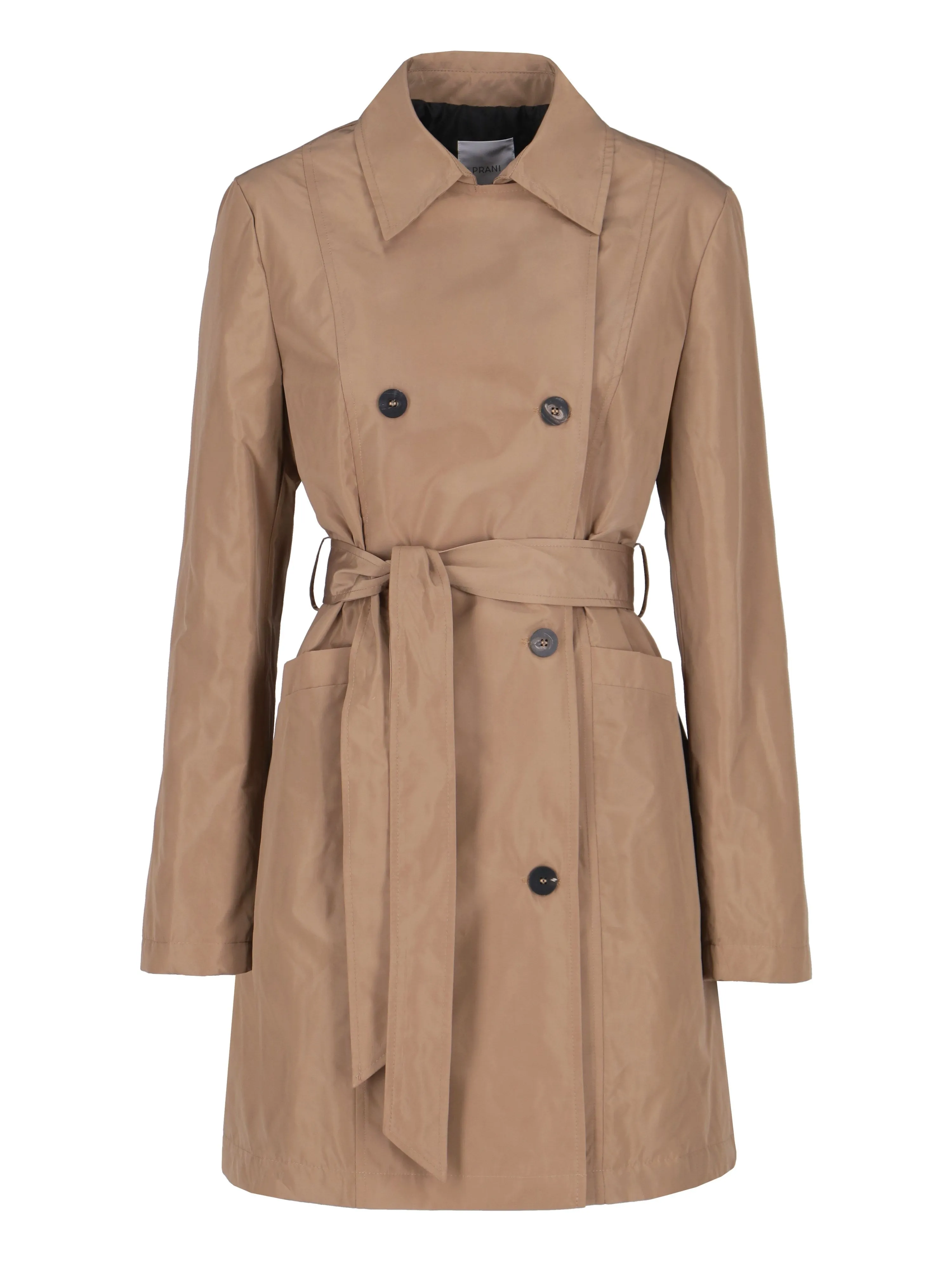 Trench coat with double-breasted quilting - Prani