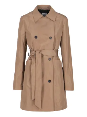 Trench coat with double-breasted quilting - Prani