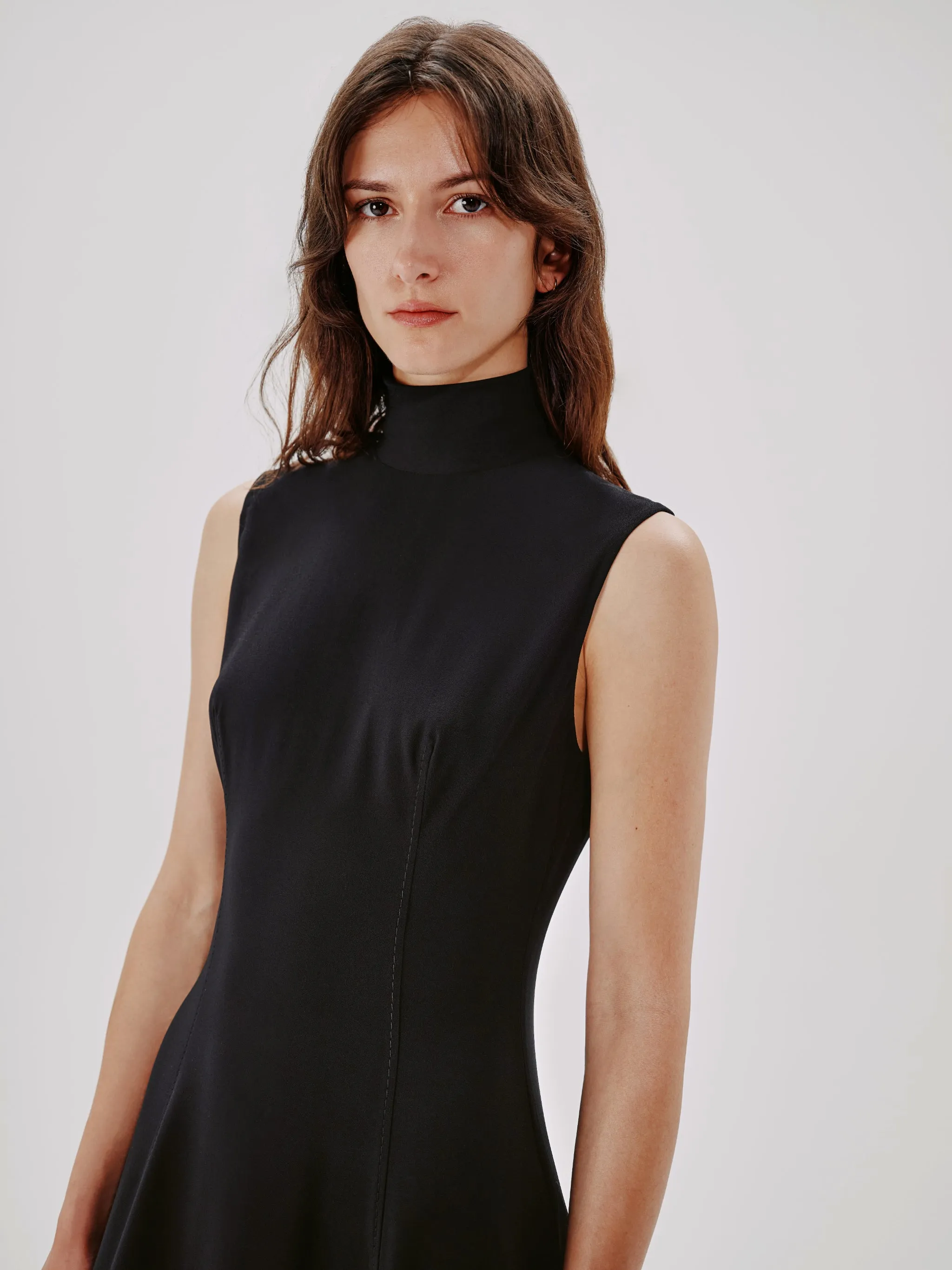 Turtle neck dress