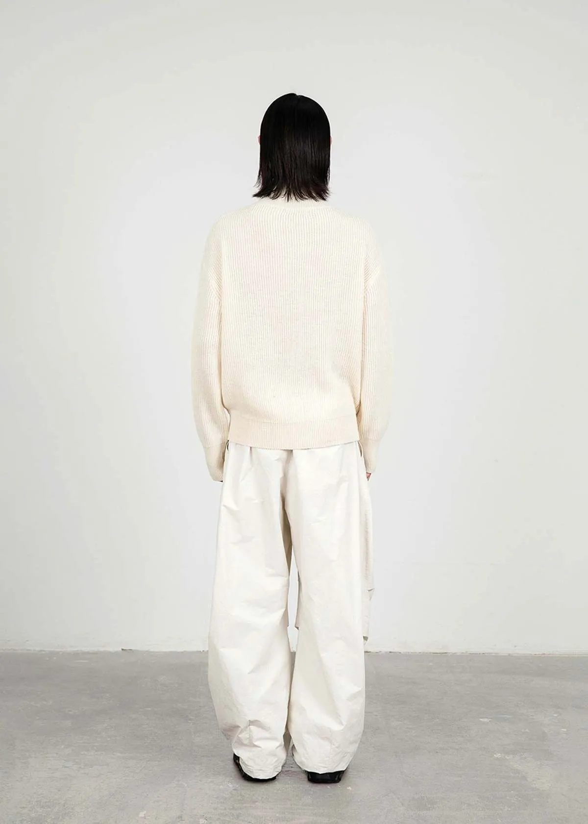 Turtleneck Pullover - Ecru