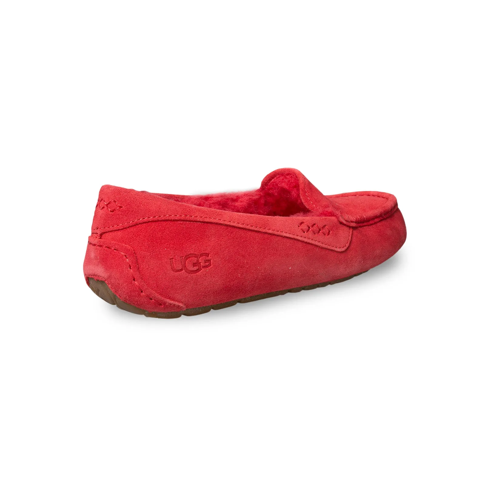 UGG Ansley Red Ribbon Slippers - Women's