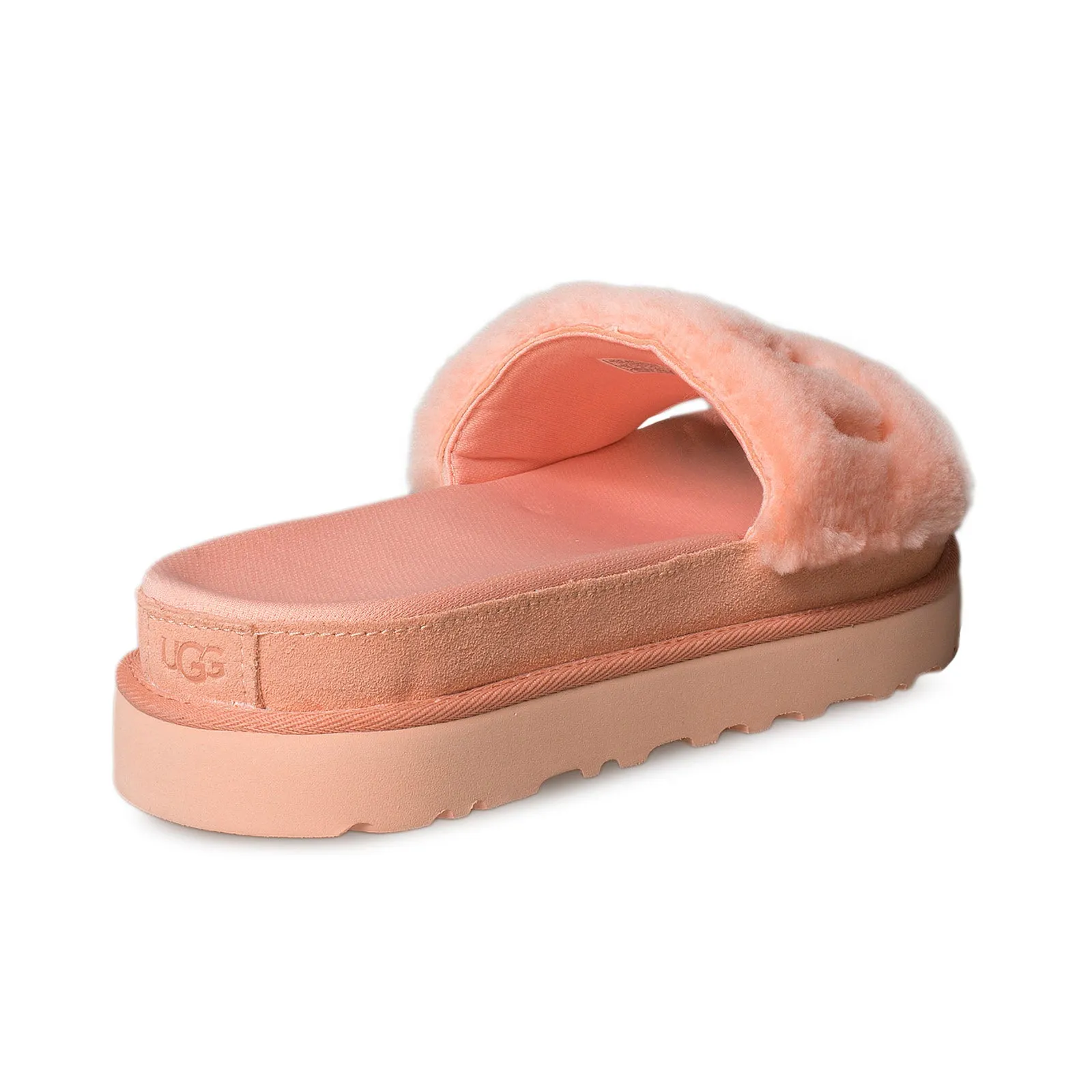 UGG Baby Pink Fur Slippers - Women's