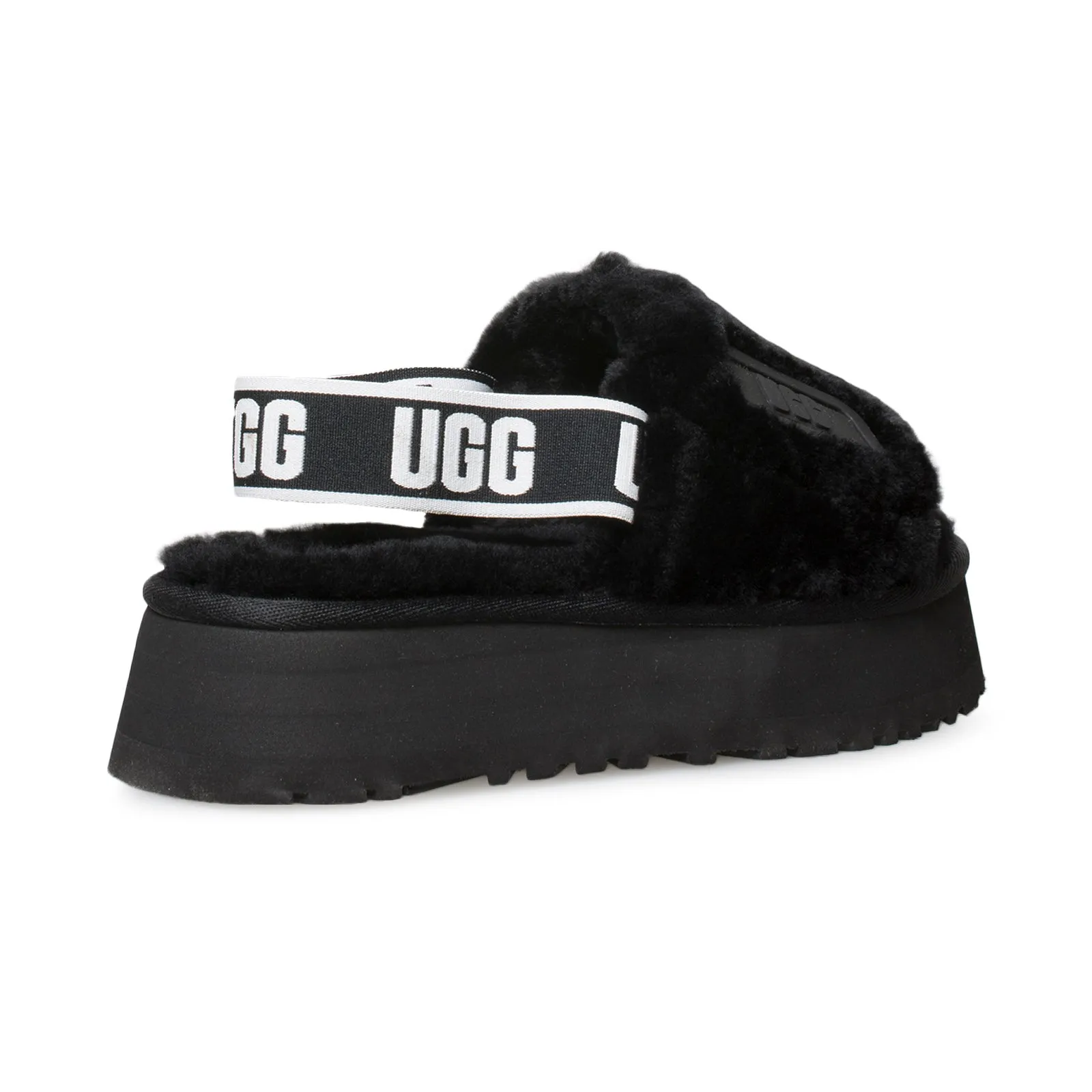 UGG black slide shoes for women