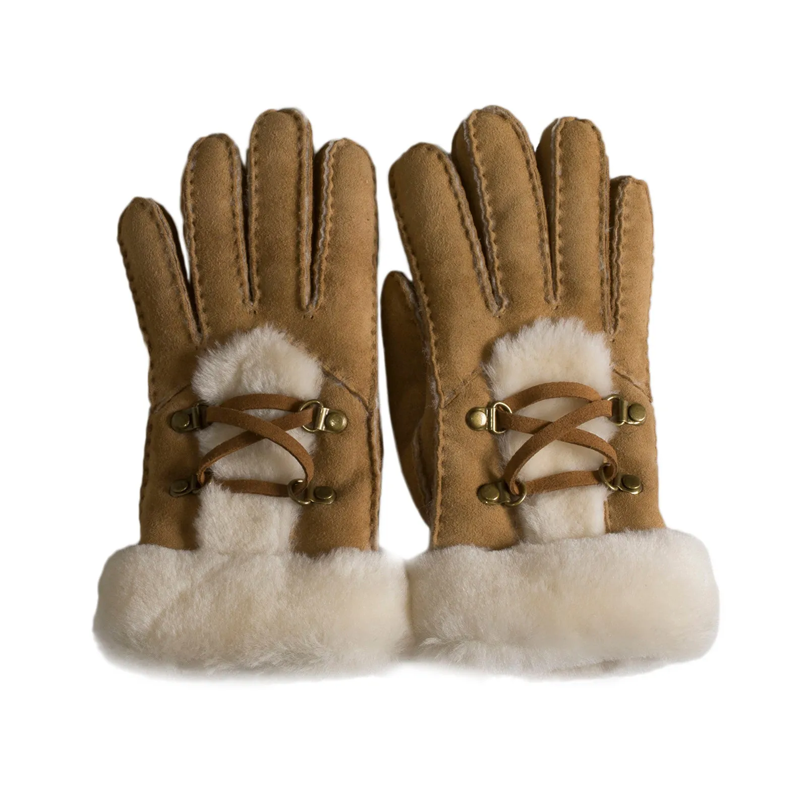 UGG Chestnut Women's Sheepskin Gloves