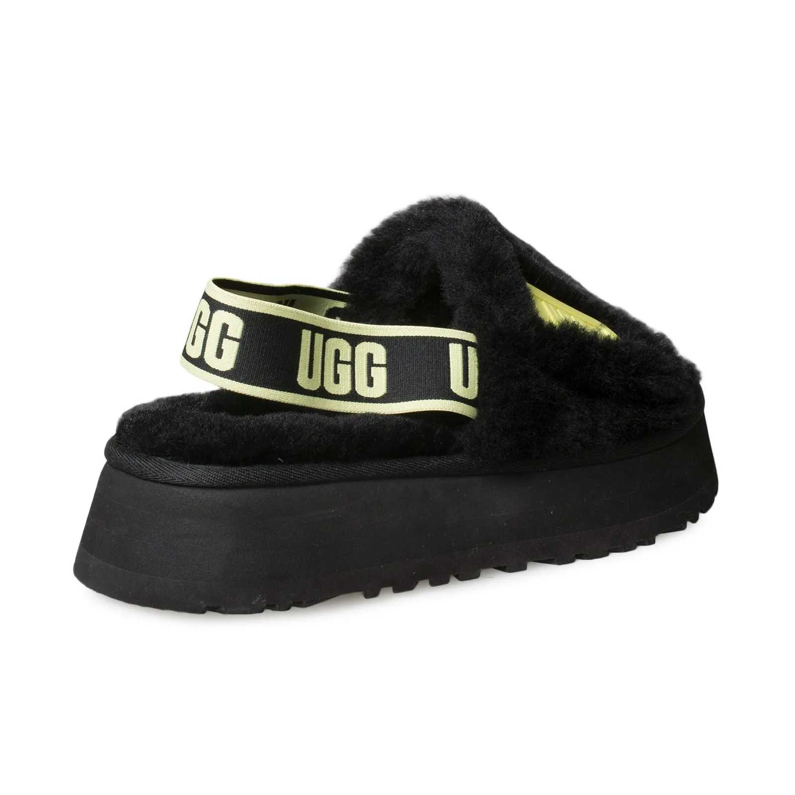 UGG Disco Slide Women's Slippers - Black / Pollen