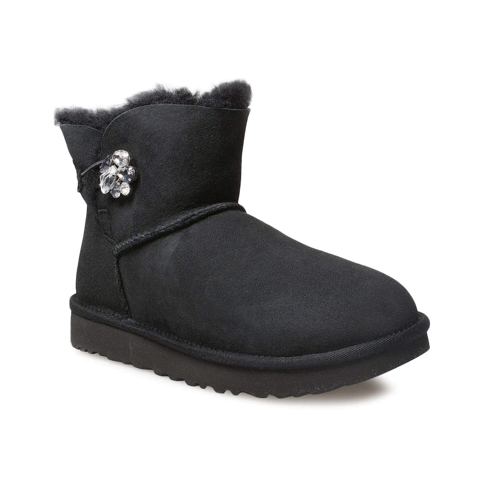 UGG Gem Black Boots - Women's