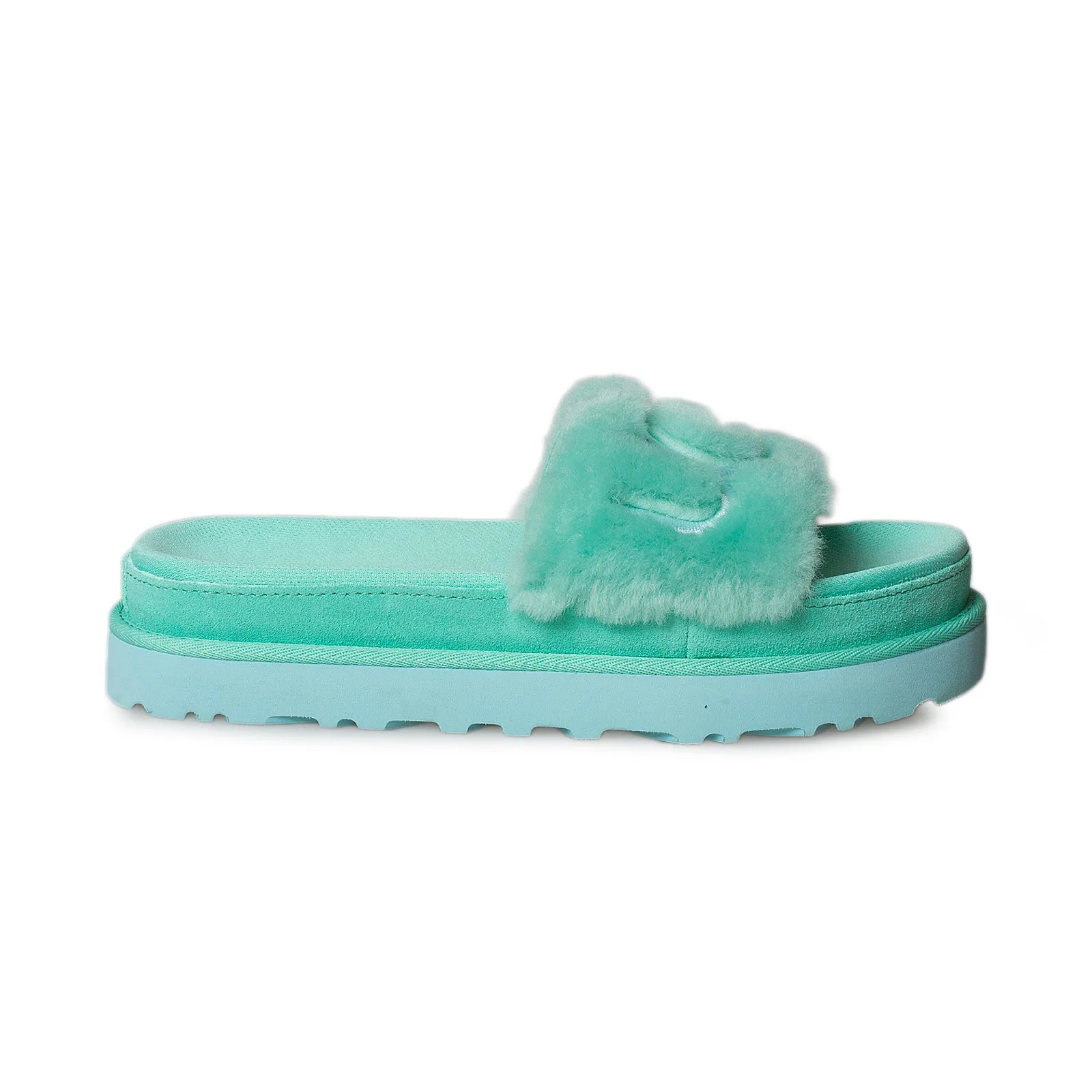 UGG Laton Fur Slide Slippers - Women's