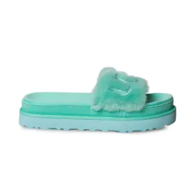 UGG Laton Fur Slide Slippers - Women's