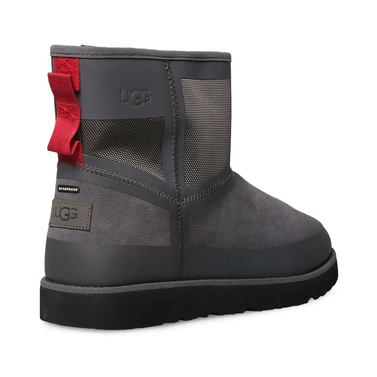 UGG Men's Classic Mini Urban Tech Charcoal Boots