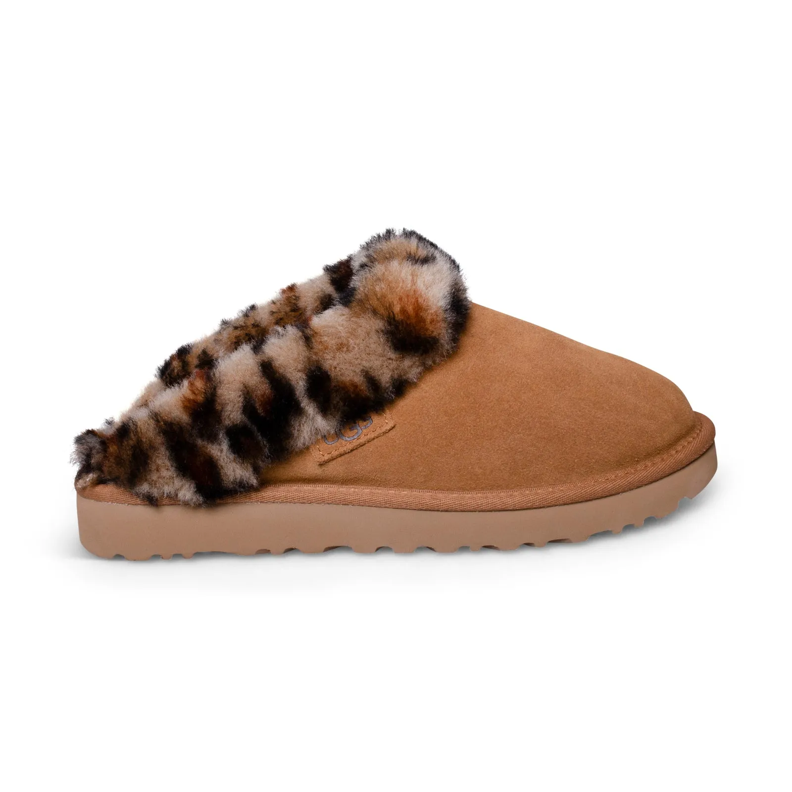 UGG Women's Leopard Print Slippers - Cluggette