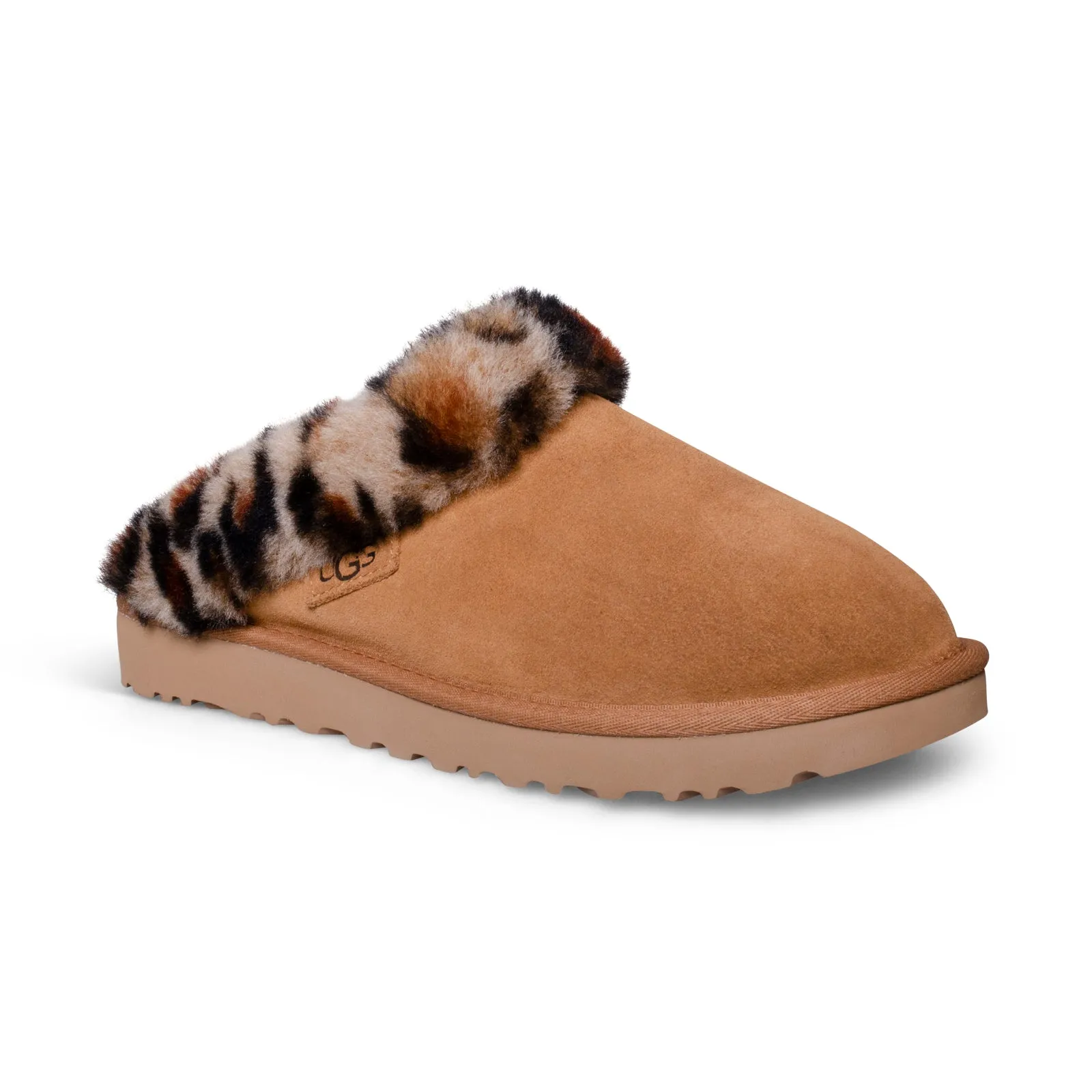 UGG Women's Leopard Print Slippers - Cluggette