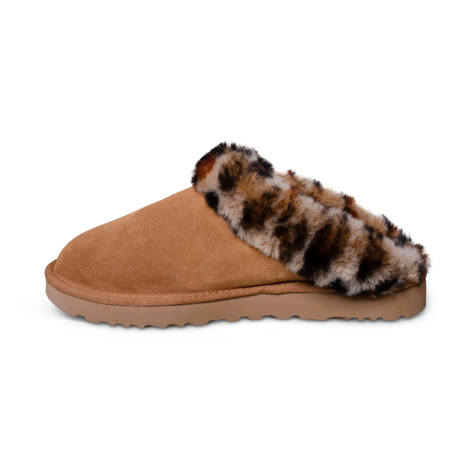 UGG Women's Leopard Print Slippers - Cluggette