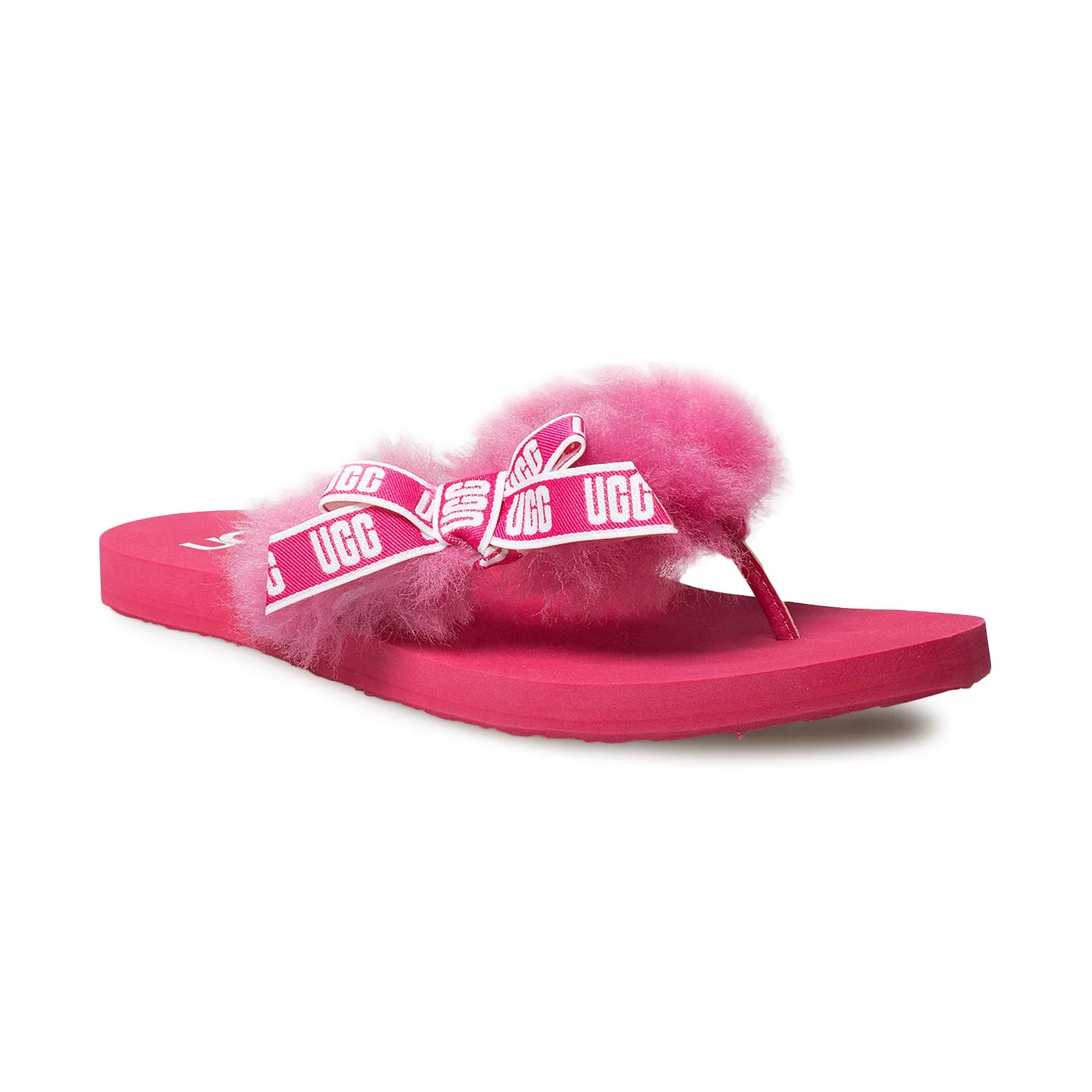 UGG Women's Sunset Sweet Sangria Graphic Flip Flops