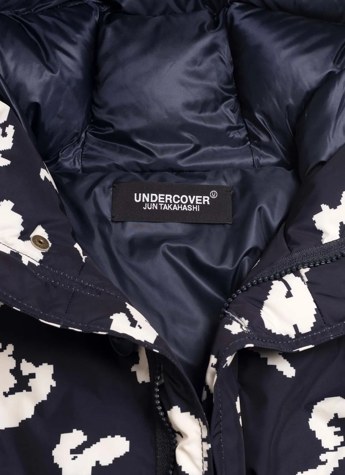 UNDERCOVER UC2B4208 PUFFER COAT - NAVY