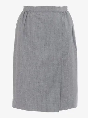 Valentino Wool midi skirt- Shop now for Valentino midi skirt made of wool fabrics.