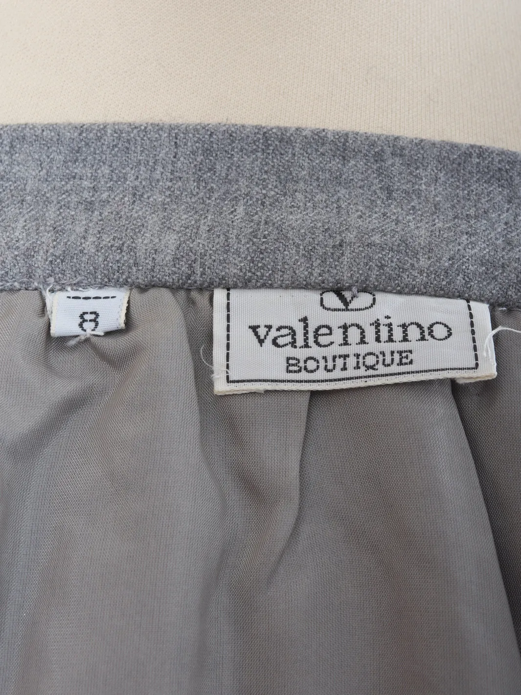 Valentino Wool midi skirt- Shop now for Valentino midi skirt made of wool fabrics.