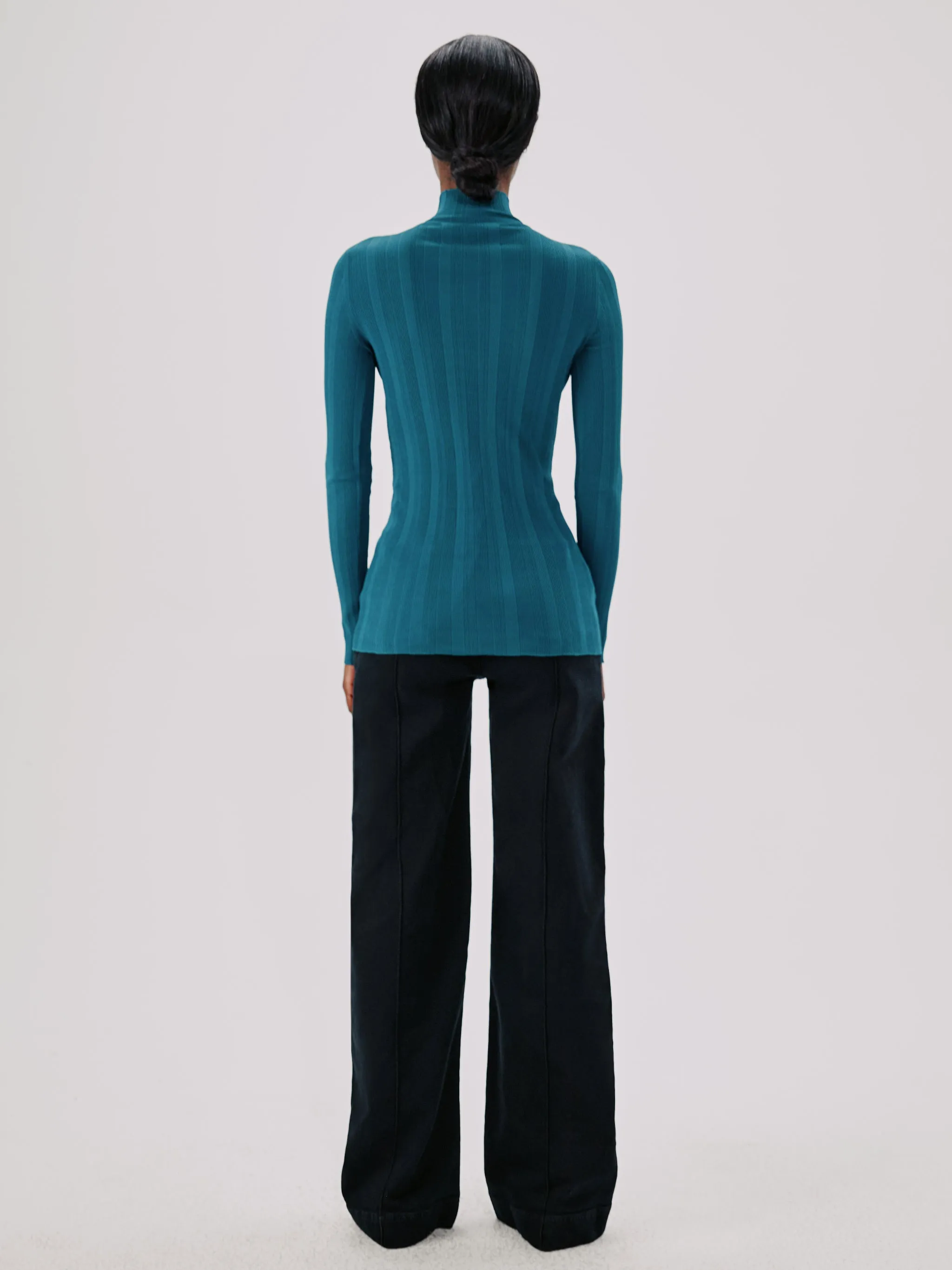 Variegated Rib Turtleneck - Shop Now!