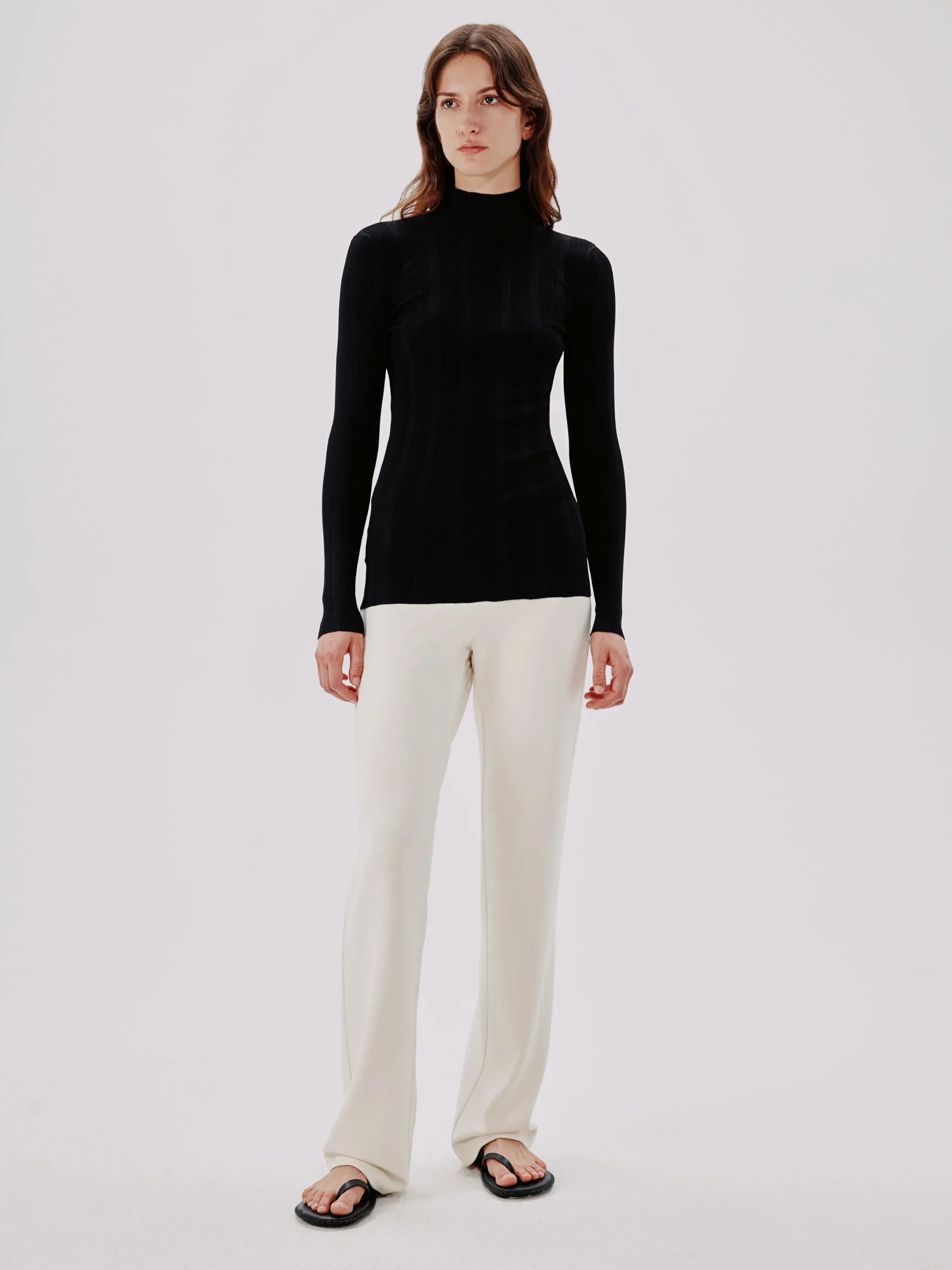 Variegated Rib Turtleneck - Shop Now!