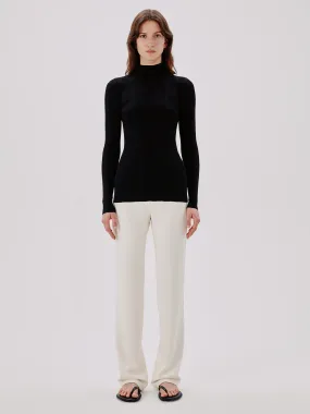 Variegated Rib Turtleneck - Shop Now!