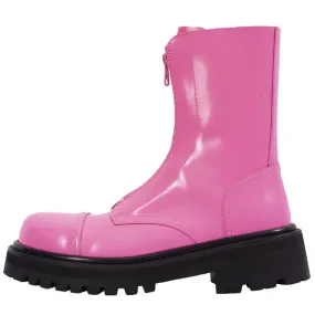 VETEMENTS Pink Leather Boots