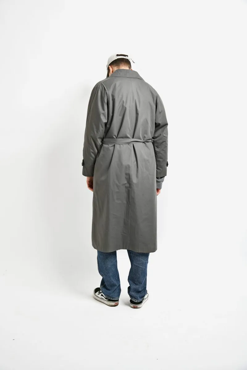 Vintage detective trench coat grey