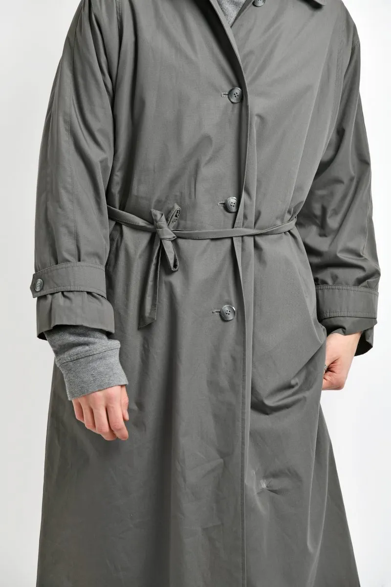 Vintage detective trench coat grey