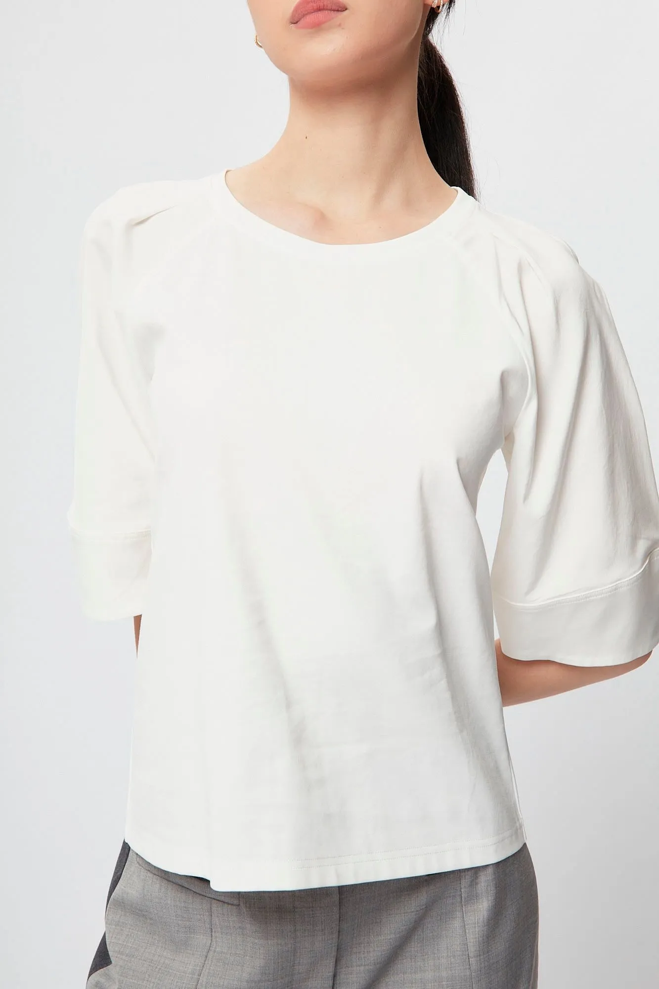 White Trench T-Shirt