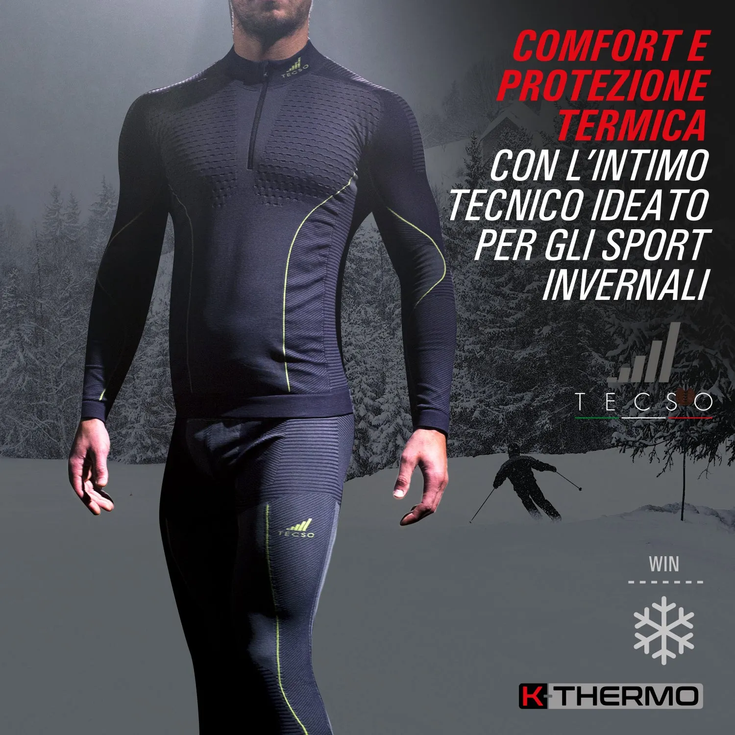 Winter base layer for cold weather