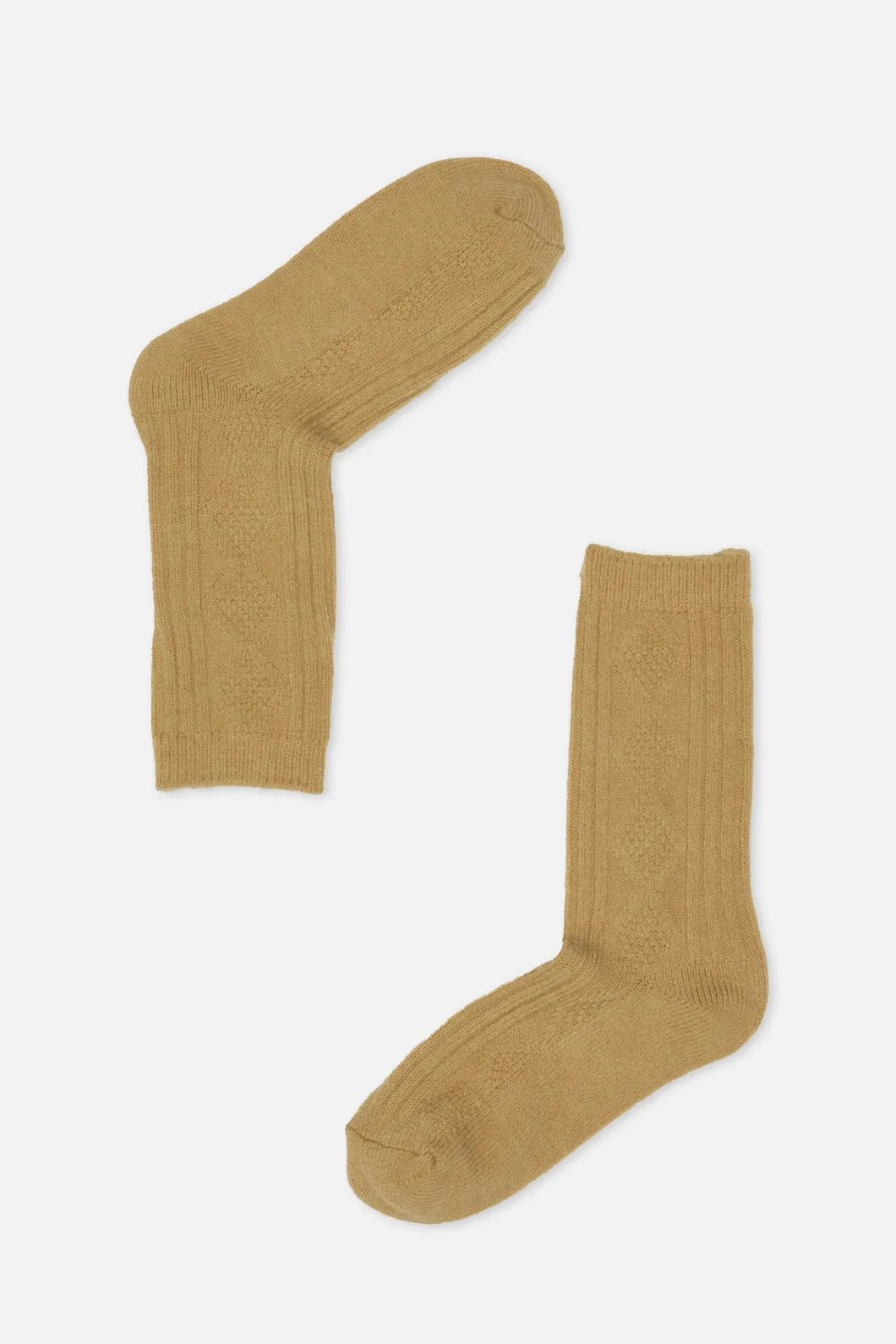 Winter Cable Knit Socks