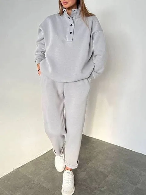 Winter Fitness Tracksuit Set for Women