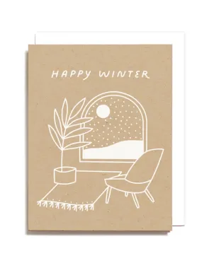 Winter Greetings Card