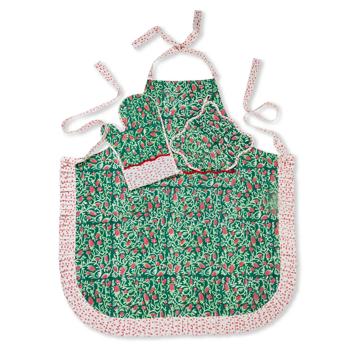 Winter Holiday Kitchen Apron