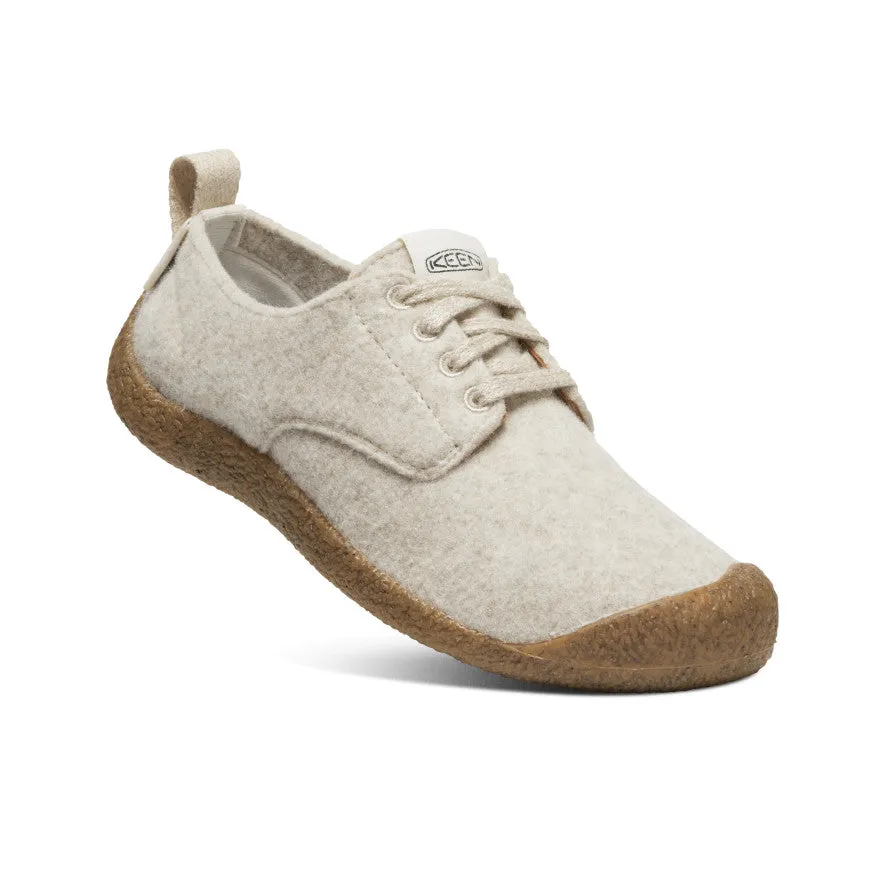 Women's Felt Derby Shoe | Natural/Birch - Shop now