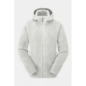 Womens Shearling Hoodie Fleece Jacket