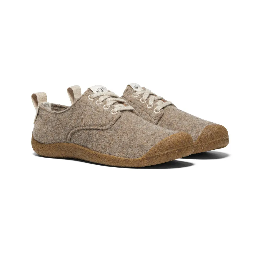 Women's Taupe Felt/Birch Mosey Derby Shoe | Google SEO Result