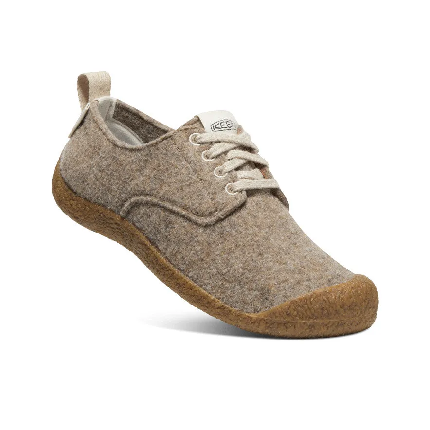 Women's Taupe Felt/Birch Mosey Derby Shoe | Google SEO Result